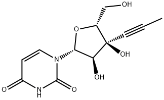 Uridine, 3'-C-1-propynyl- (9CI) Structural
