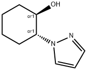 rel-(1R,2R)-2-(1H-Pyrazol-1-yl)cyclohexanol Structural