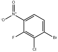 1-Bromo-2-chloro-3-fluoro-4-nitrobenzene