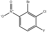 2-bromo-3-chloro-4-fluoronitrobenzene  Structural