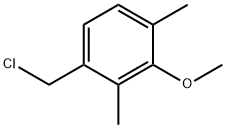 Benzene, 1-(chloromethyl)-3-methoxy-2,4-dimethyl- Structural