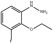 Hydrazine, (2-ethoxy-3-fluorophenyl)- Structural