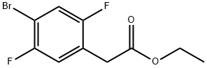 ethyl 4-bromo-2,5-difluorophenylacetic acid