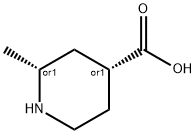 rel-(2R,4R)-2-methylpiperidine-4-carboxylic acid Structural