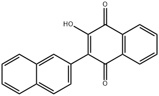 Q 8 2-HYDROXY-3-(2-NAPHTHYL)-1,4-NAPHTHOQUINONE Structural