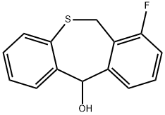 Dibenzo[b,e]thiepin-11-ol, 7-fluoro-6,11-dihydro- Structural