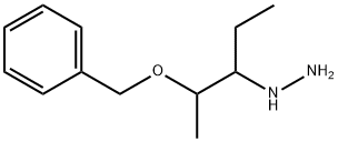 Hydrazine, [1-ethyl-2-(phenylmethoxy)propyl]- Structural