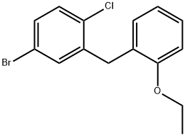 4-bromo-1-chloro-2-(2-ethoxybenzyl)benzene