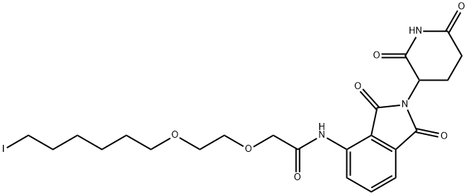 Pomalidomide-PEG2-butyl iodide