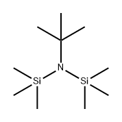 Silanamine, N-(1,1-dimethylethyl)-1,1,1-trimethyl-N-(trimethylsilyl)- Structural