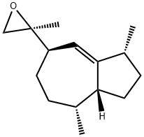 Oxirane, 2-methyl-2-[(3R,5R,8R,8aR)-1,2,3,5,6,7,8,8a-octahydro-3,8-dimethyl-5-azulenyl]-, (2S)- Structural