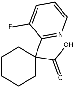 Cyclohexanecarboxylic acid, 1-(3-fluoro-2-pyridinyl)-
