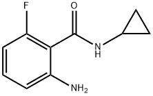 Benzamide, 2-amino-N-cyclopropyl-6-fluoro- Structural