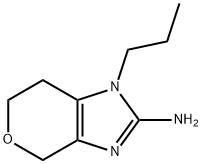 Pyrano[3,4-d]imidazol-2-amine, 1,4,6,7-tetrahydro-1-propyl- Structural