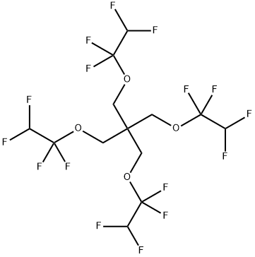 Propane, 1,3-bis(1,1,2,2-tetrafluoroethoxy)-2,2-bis[(1,1,2,2-tetrafluoroethoxy)methyl]- Structural
