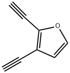 Furan, 2,3-diethynyl- Structural