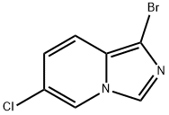 Imidazo[1,5-a]pyridine, 1-bromo-6-chloro- Structural
