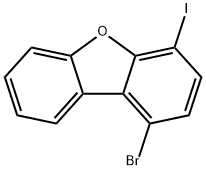 Dibenzofuran, 1-bromo-4-iodo- Structural