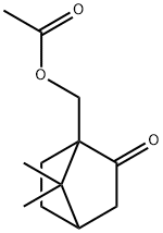 Bicyclo[2.2.1]heptan-2-one, 1-[(acetyloxy)methyl]-7,7-dimethyl- Structural