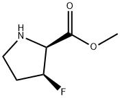 D-Proline, 3-fluoro-, methyl ester, (3S)- Structural