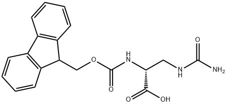 Fmoc-D-Alb-OH Structural