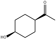 Ethanone, 1-(cis-4-hydroxycyclohexyl)- Structural