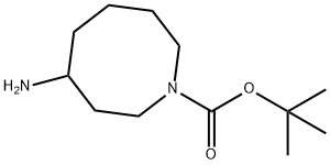 tert-butyl 4-aminoazocane-1-carboxylate Structural