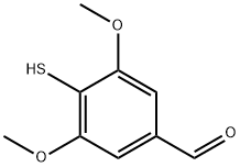 Benzaldehyde, 4-mercapto-3,5-dimethoxy- Structural