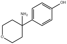 Phenol, 4-(4-aminotetrahydro-2H-pyran-4-yl)- Structural