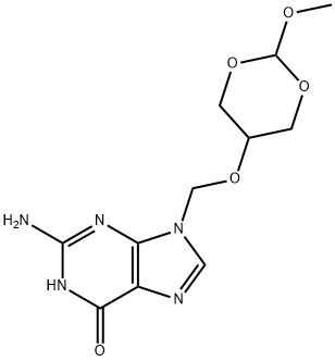 O,O-metoximetil Ganciclovir Structural