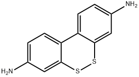 Dibenzo[c,e][1,2]dithiin-3,8-diamine Structural
