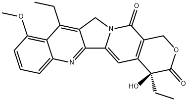 9-methoxy-7-ethylcamptothecin Structural