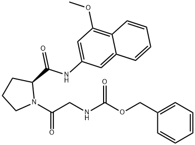 Z-Gly-Pro-4MβNA Structural