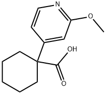 Cyclohexanecarboxylic acid, 1-(2-methoxy-4-pyridinyl)-