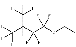 Butane, 1-ethoxy-1,1,2,2,3,4,4,4-octafluoro-3-(trifluoromethyl)- Structural