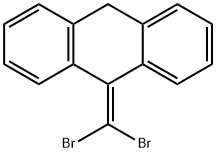Anthracene, 9-(dibromomethylene)-9,10-dihydro- Structural