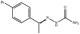 Hydrazinecarboxamide, 2-[1-(4-bromophenyl)ethylidene]- Structural