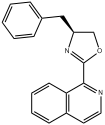 Isoquinoline, 1-[(4S)-4,5-dihydro-4-(phenylmethyl)-2-oxazolyl]- Structural