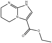 Imidazo[1,2-a]pyrimidine-3-carboxylic acid, 1,5,6,7-tetrahydro-, ethyl ester Structural