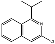 Isoquinoline, 3-chloro-1-(1-methylethyl)- Structural
