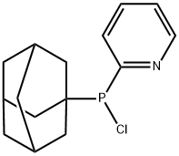 Phosphinous chloride, P-2-pyridinyl-P-tricyclo[3.3.1.13,7]dec-1-yl- Structural