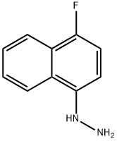Hydrazine, (4-fluoro-1-naphthalenyl)- Structural