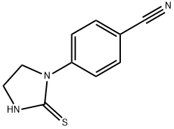 Benzonitrile, 4-(2-thioxo-1-imidazolidinyl)- Structural