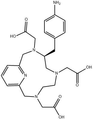 p-NH-Bn-PCTA Structural