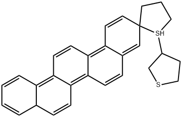 Spiro[1,3-dithiolane-2,3'(8'aH)-picene] Structural