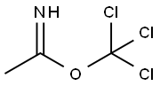 Ethanimidic acid, trichloromethyl ester Structural