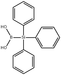Boronic acid, B-(triphenylsilyl)- Structural