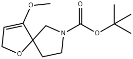 tert-butyl4-methoxy-1-oxa-7-azaspiro[4.4]non-3-ene-7-carboxylate(WXC07873) Structural