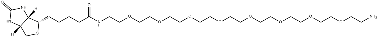 (+)-Biotin-PEG8-CH2CH2NH2