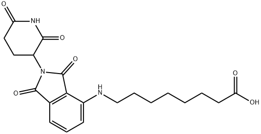 Octanoic acid, 8-[[2-(2,6-dioxo-3-piperidinyl)-2,3-dihydro-1,3-dioxo-1H-isoindol-4-yl]amino]-